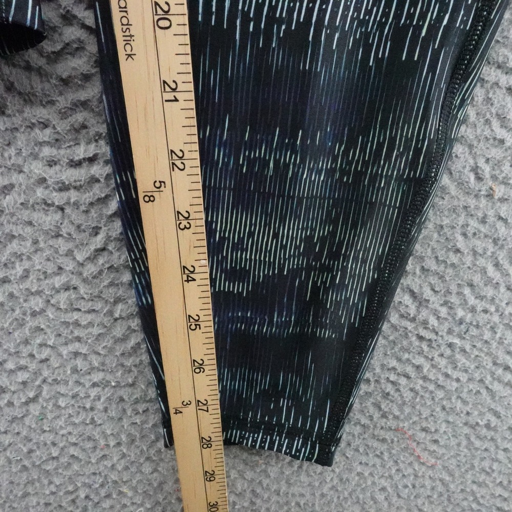 DSG Mens Run Tight XL Teal Black Abstract Print Media Pocket Baselayer NEW - Picture 11 of 15
